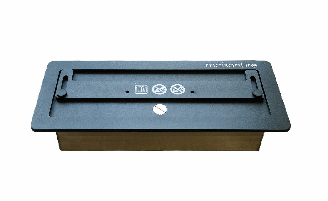 Bruciatore 120 cm Acciaio Nero maisonFire - Foto 2