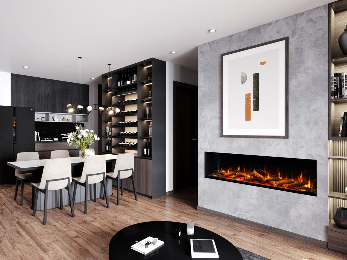 Camino elettrico a LED Lepiaki 180 maisonFire - Foto 4