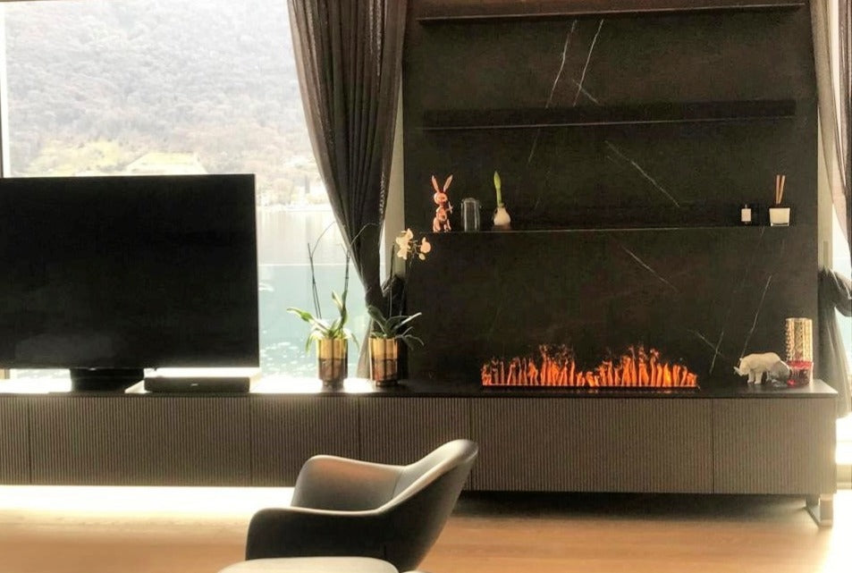 Camino elettrico ad acqua idraulico Modulo Brace 100 Metal MULTICOLOUR maisonFire - Foto 10