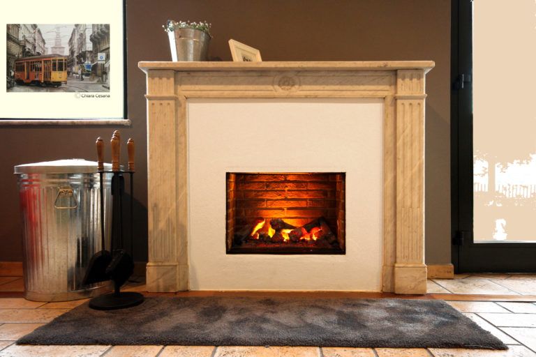 Camino elettrico ad acqua Modulo Brace 60 Legna maisonFire - Foto 4
