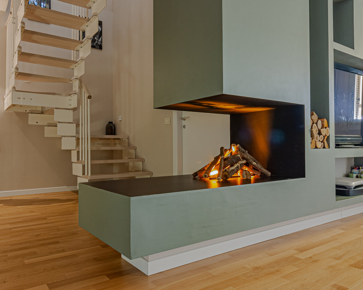 Camino elettrico ad acqua idraulico Modulo Brace 50 Metal MULTICOLOUR maisonFire - Foto 4
