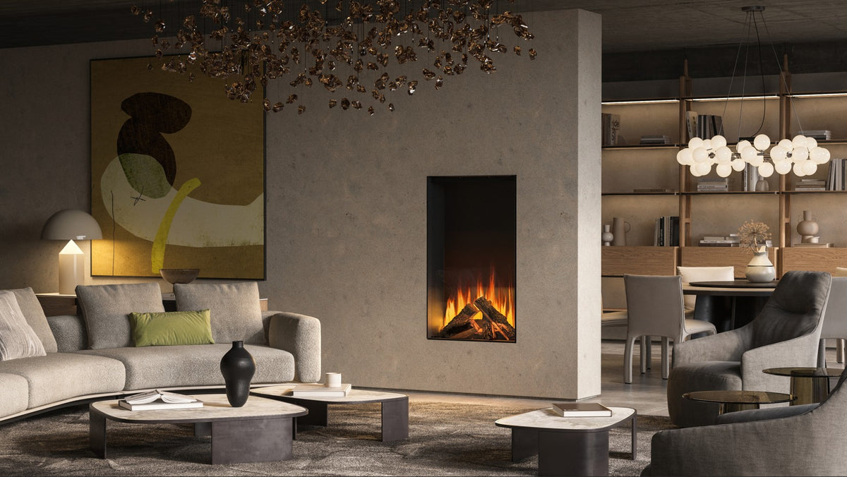 Camino elettrico a LED Alisa Verticale maisonFire - Foto 4