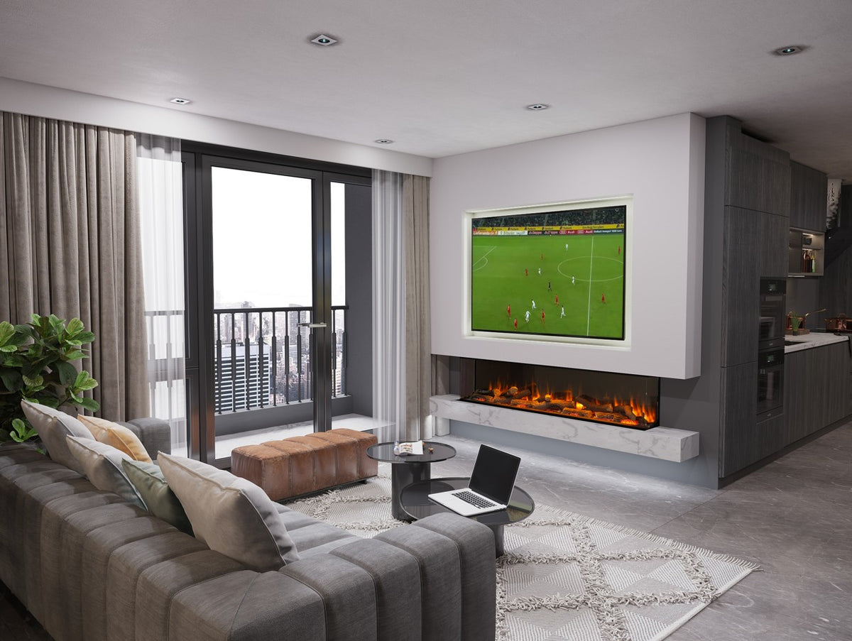 Camino elettrico a LED Lepiaki 180 maisonFire - Foto 1