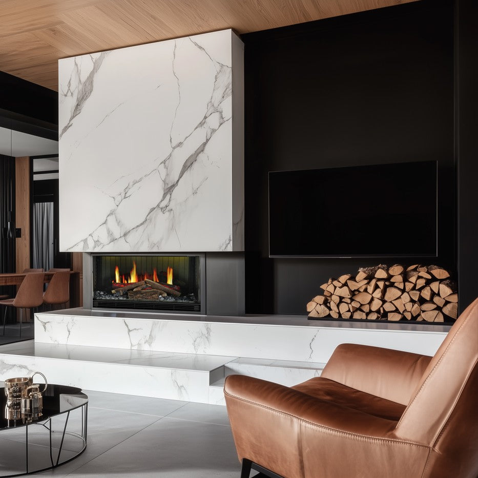 Camino elettrico HD Encanto Frontale 70 maisonFire - Foto 1