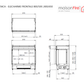 Elecharme Mood Frontale 800-650 maisonFire - Scheda tecnica ufficiale maisonFire