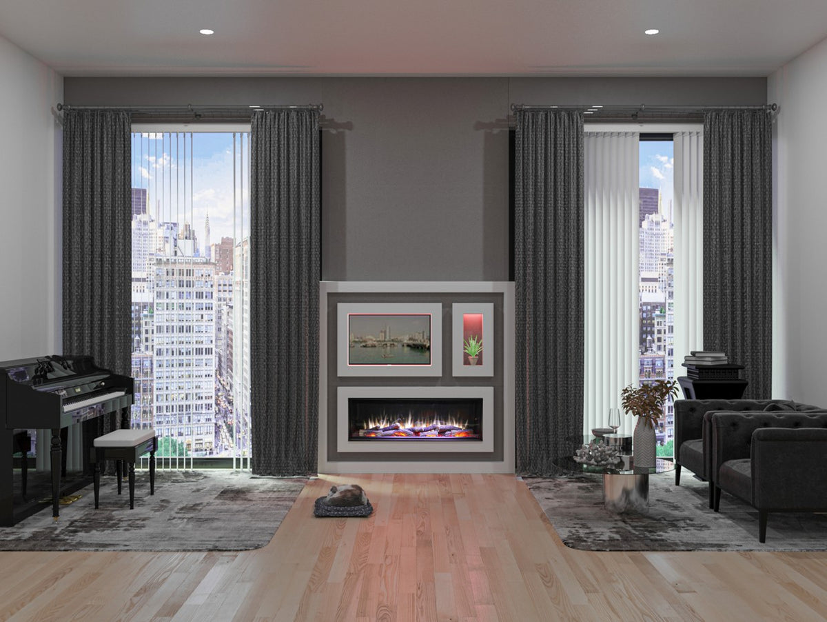 Camino elettrico a LED Lepiaki 125 maisonFire - Foto 5