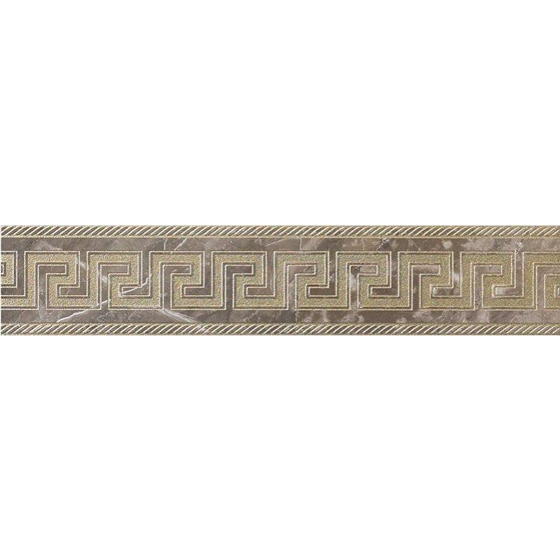 Versace Marble Fascia Greca Grigio 11,5X58,5 Lux
