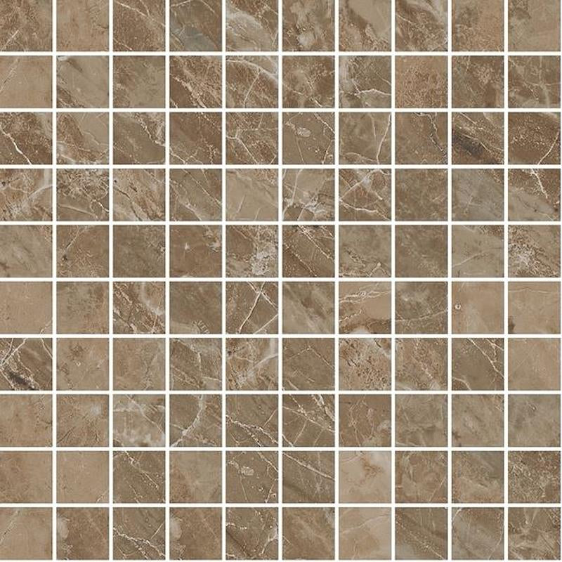 Versace Marble Mosaico T100 Marrone 29,1x29,1 Lux