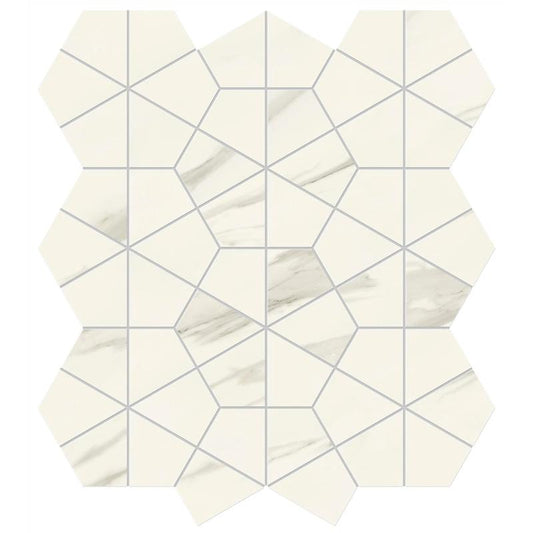 Marvel Meraviglia Calacatta Meraviglia Hexagon Lapp. 40,3x46,6 - Gres Porcellanato di Atlas Concorde - Prezzo solo €204! Compra ora su CEGO CERAMICHE