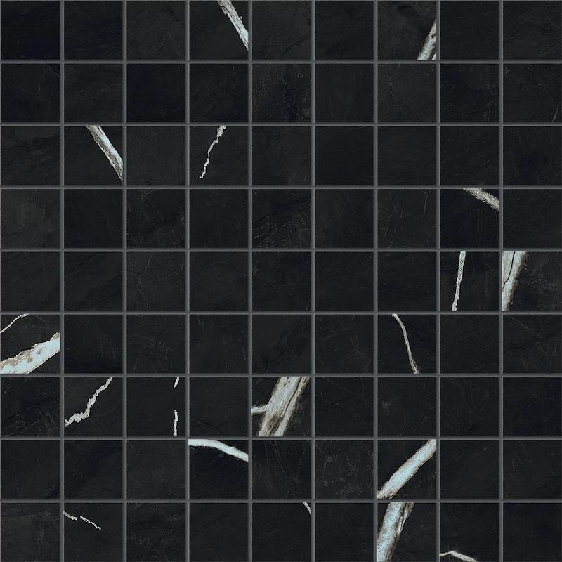 Marvel Meraviglia Black Origin Mosaico 30x30 - Gres Porcellanato di Atlas Concorde - Prezzo solo €130! Compra ora su CEGO CERAMICHE