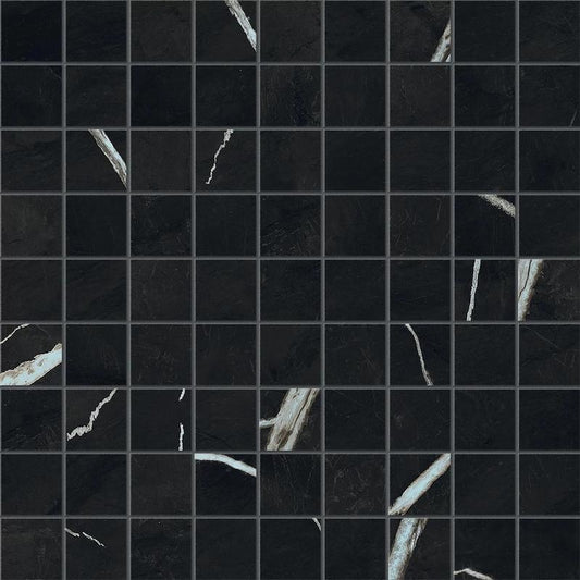 Marvel Meraviglia Black Origin Mosaico 30x30 - Gres Porcellanato di Atlas Concorde - Prezzo solo €130! Compra ora su CEGO CERAMICHE