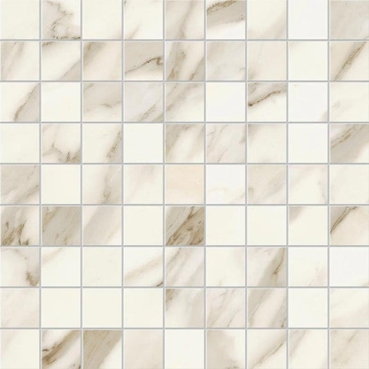 Marvel Meraviglia Calacatta Bernini Mosaico 30x30 - Gres Porcellanato di Atlas Concorde - Prezzo solo €130! Compra ora su CEGO CERAMICHE