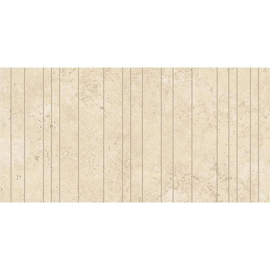 Marvel Travertine Sand Cross Chiselled Urban Grid 29,5x60 - Gres Porcellanato di Atlas Concorde - Prezzo solo €76.62! Compra ora su CEGO CERAMICHE