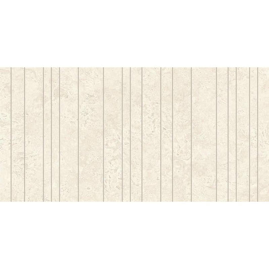 Marvel Travertine White Cross Chiselled Urban Grid 29,5x60 - Gres Porcellanato di Atlas Concorde - Prezzo solo €76.62! Compra ora su CEGO CERAMICHE