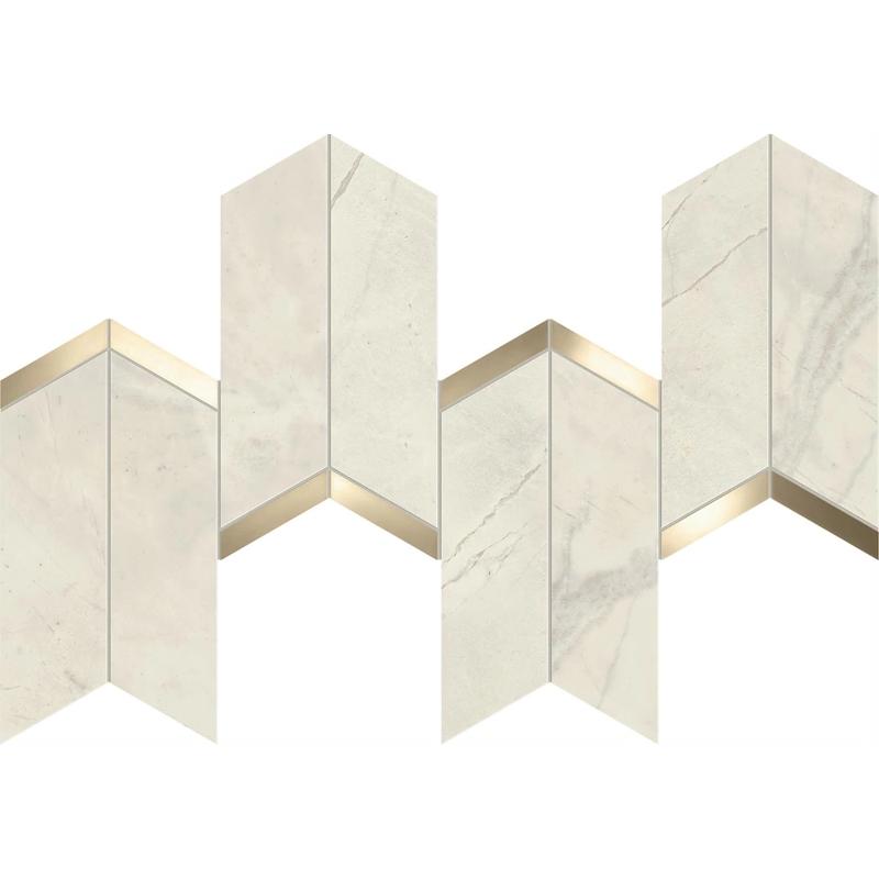 Marvel X Calacatta Perla Mosaico Chevron Lappato 19,2x46,3 - Gres Porcellanato di Atlas Concorde - Prezzo solo €188.99! Compra ora su CEGO CERAMICHE