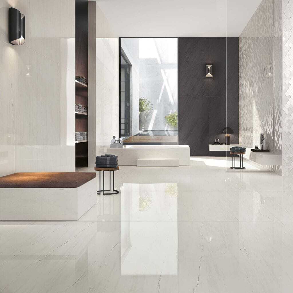 Marvel Stone Bianco Dolomite 120x120 - Gres Porcellanato di Atlas Concorde - Prezzo solo €123.33! Compra ora su CEGO CERAMICHE