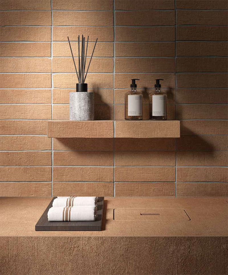 Terra Crea Mattone 120x120 - Gres Porcellanato di Kronos Ceramiche - Prezzo solo €173! Compra ora su CEGO CERAMICHE