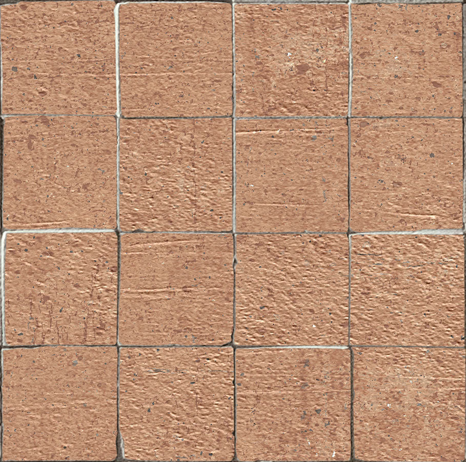 Terra Crea Mattone Mosaico 30x30 (tessere 7,5x7,5) - Gres Porcellanato di Kronos Ceramiche - Prezzo solo €36.90! Compra ora su CEGO CERAMICHE