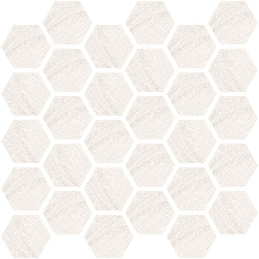 COEM Meridien Avorio Mosaico Esagoni Naturale Lucidato