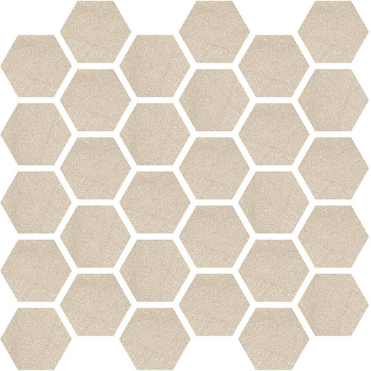 COEM Meridien Beige Mosaico Esagoni Naturale Lucidato