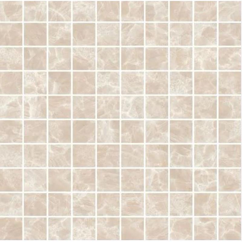 Versace Meteorite Mosaico T100 Miele 30x30 Lappato