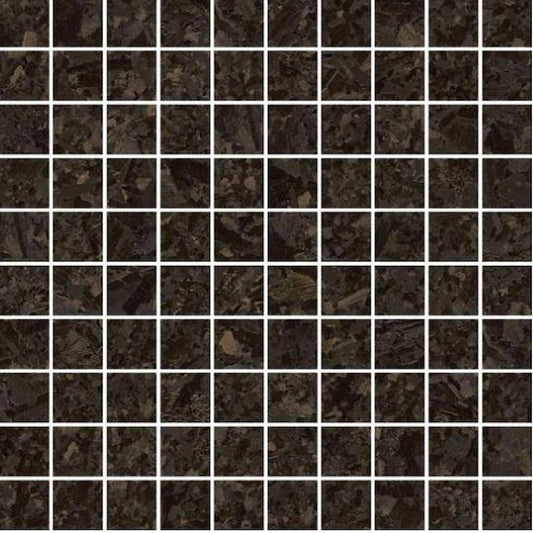 Versace Meteorite Mosaico T100 Moka 30x30 Naturale
