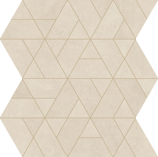 Keope Moov Up Cream Mosaico Diamante 31,1x35,9 Ultra Matt