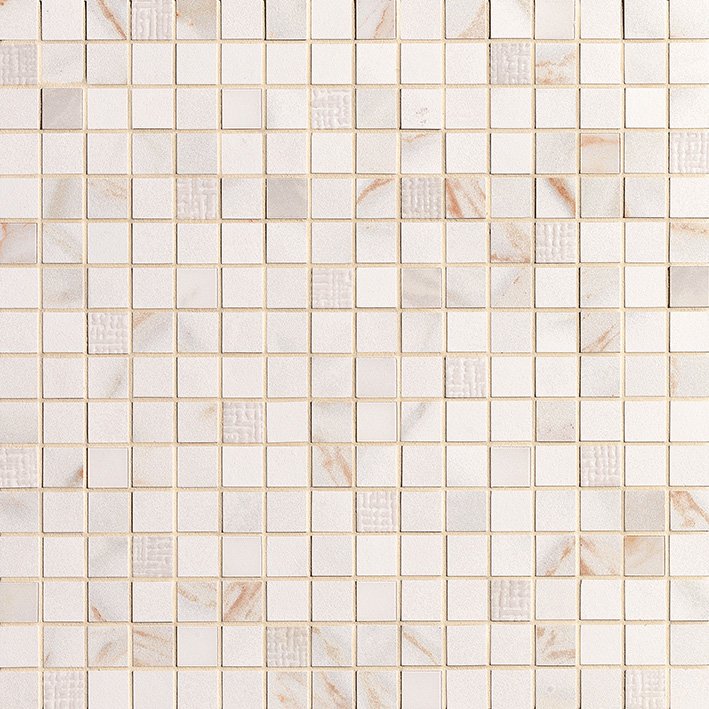 Roma Stone Calacatta Oro Mosaico 30x30 - Pasta Bianca di Fap Ceramiche - Prezzo solo €194! Compra ora su CEGO CERAMICHE