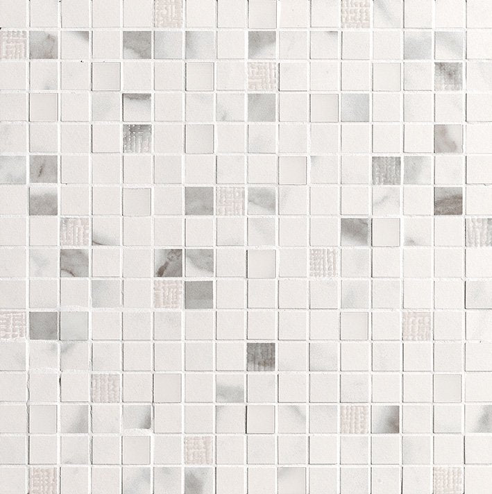 Roma Stone Carrara Superiore Mosaico 30x30 - Pasta Bianca di Fap Ceramiche - Prezzo solo €194! Compra ora su CEGO CERAMICHE