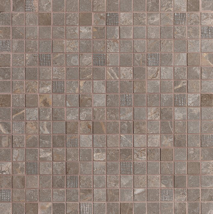 Roma Stone Pietra Brown Mosaico 30x30 - Pasta Bianca di Fap Ceramiche - Prezzo solo €194! Compra ora su CEGO CERAMICHE