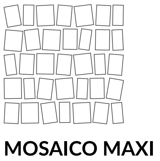 Fioranese Fusion Plaster Chalk Mosaico Maxi 45x45 Naturale