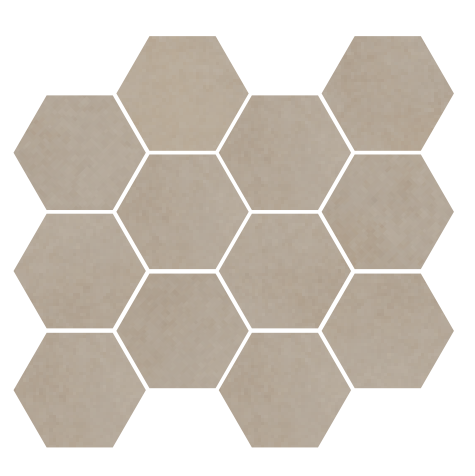 Alchimia Mud Mosaico Esagoni 23x27 - Gres Porcellanato di Fioranese - Prezzo solo €196.81! Compra ora su CEGO CERAMICHE