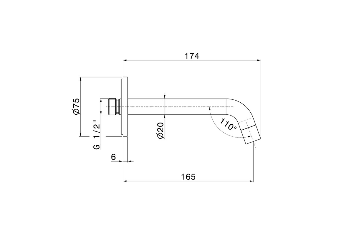 Newform 16854 - disegno tecnico