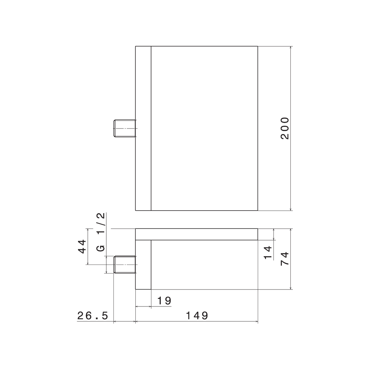 Newform 205 - disegno tecnico