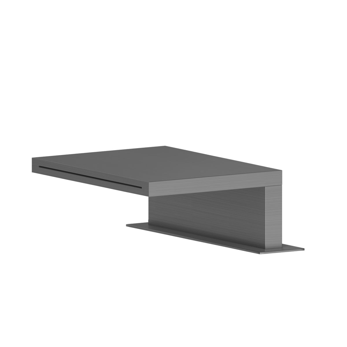 Newform 208 - PVD brushed Gun Metal - codice 208.59.064