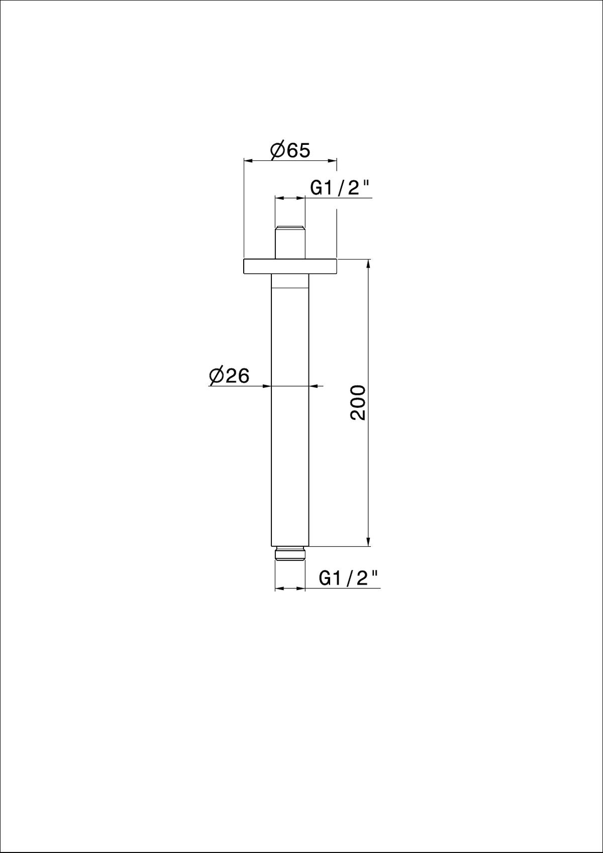 Newform 27671 - disegno tecnico