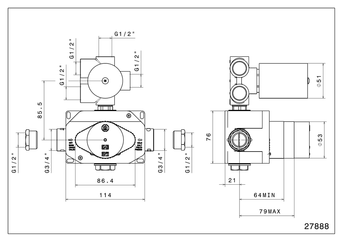 Newform 27888 - disegno tecnico