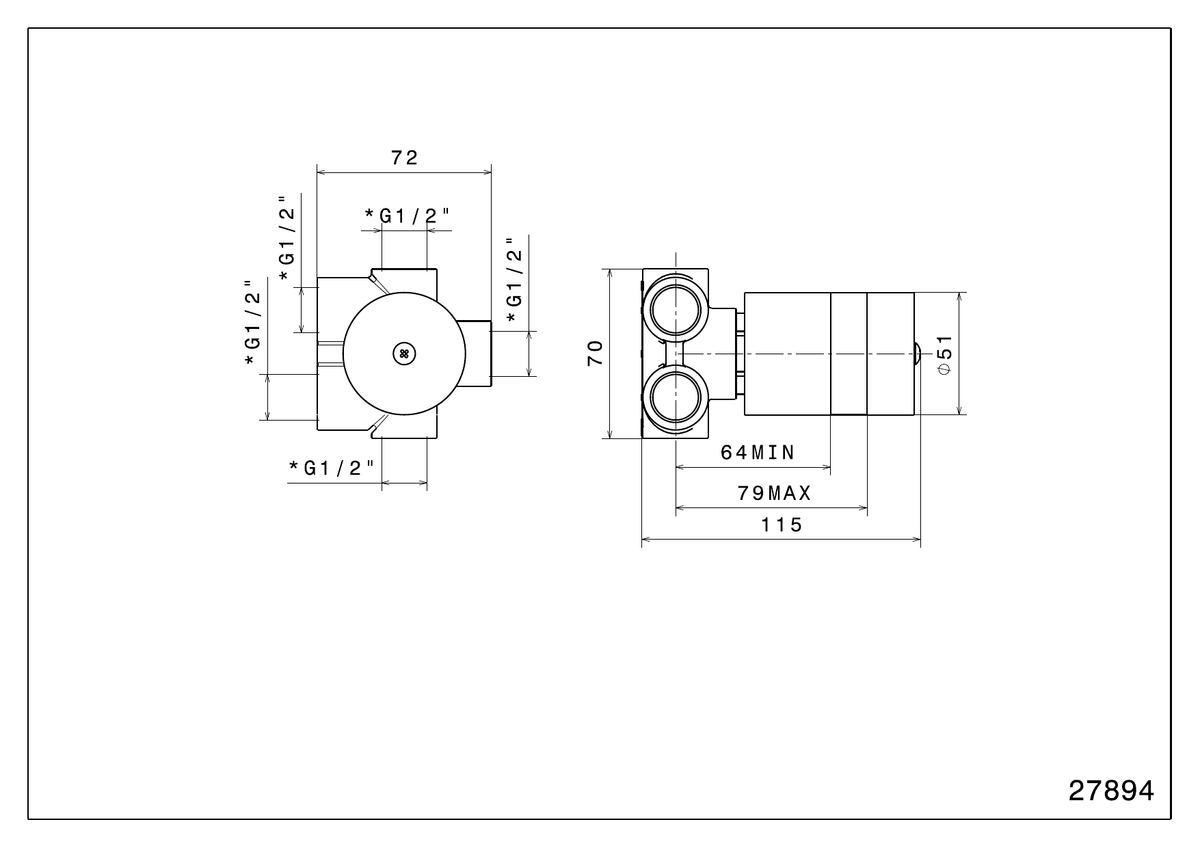 Newform 27894 - disegno tecnico