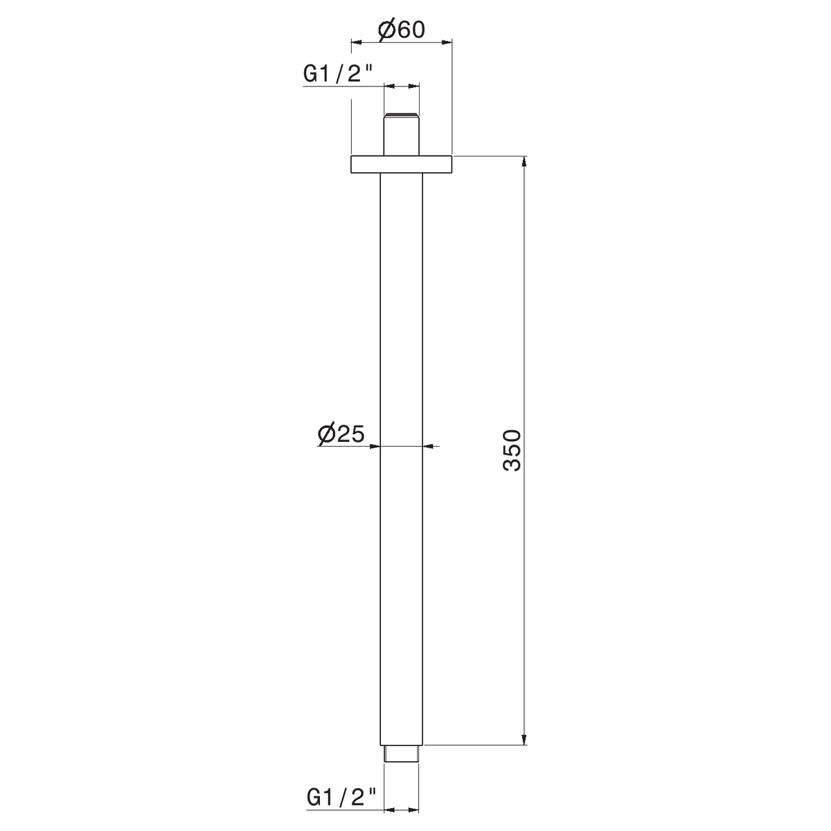 Newform 29391X - disegno tecnico