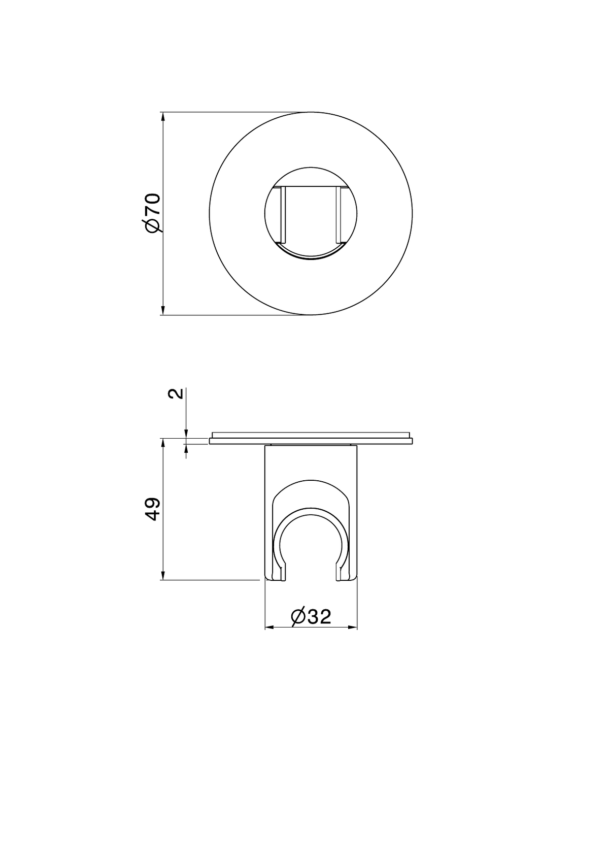 Newform 31370 - disegno tecnico