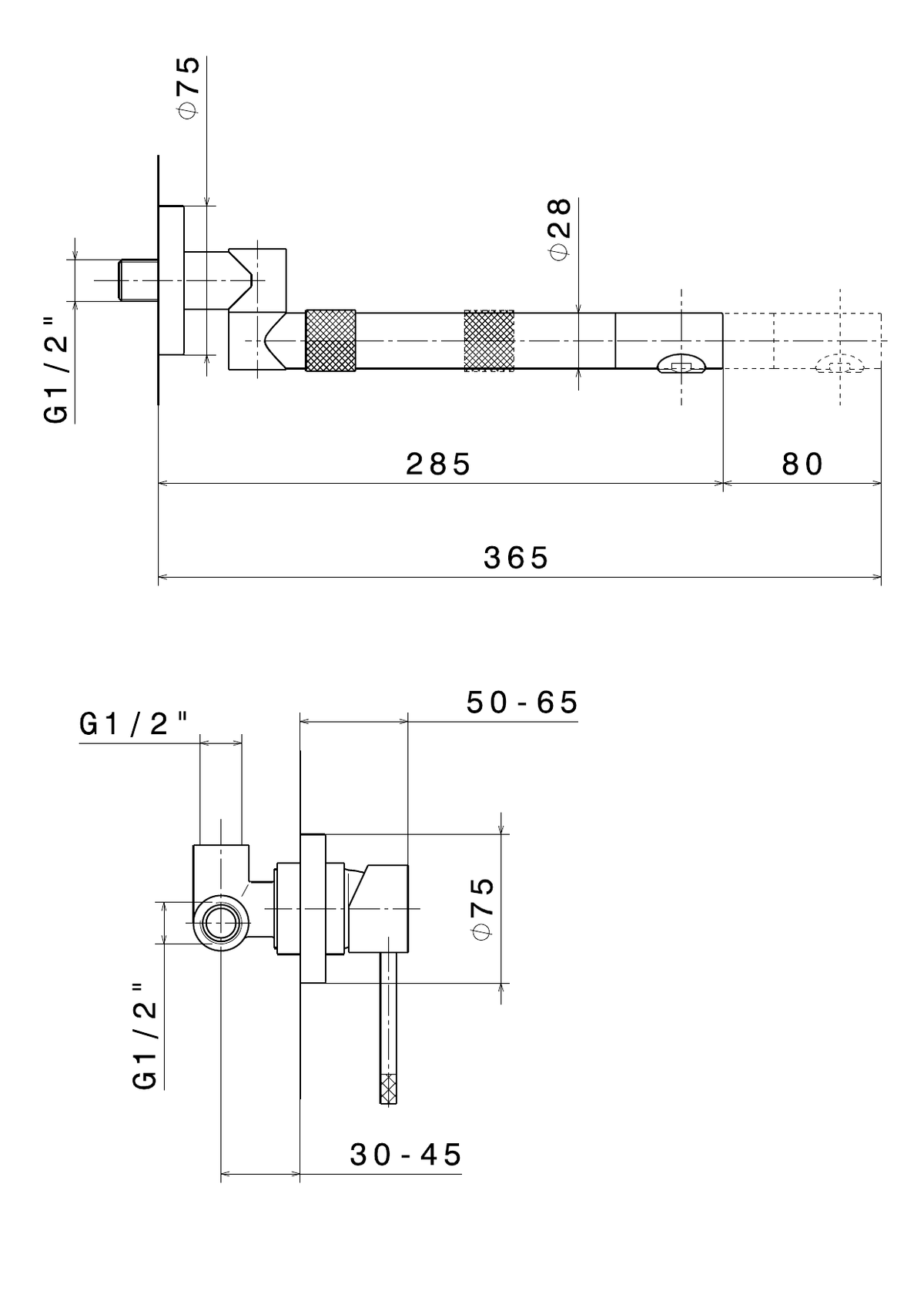 Newform 3140 - disegno tecnico