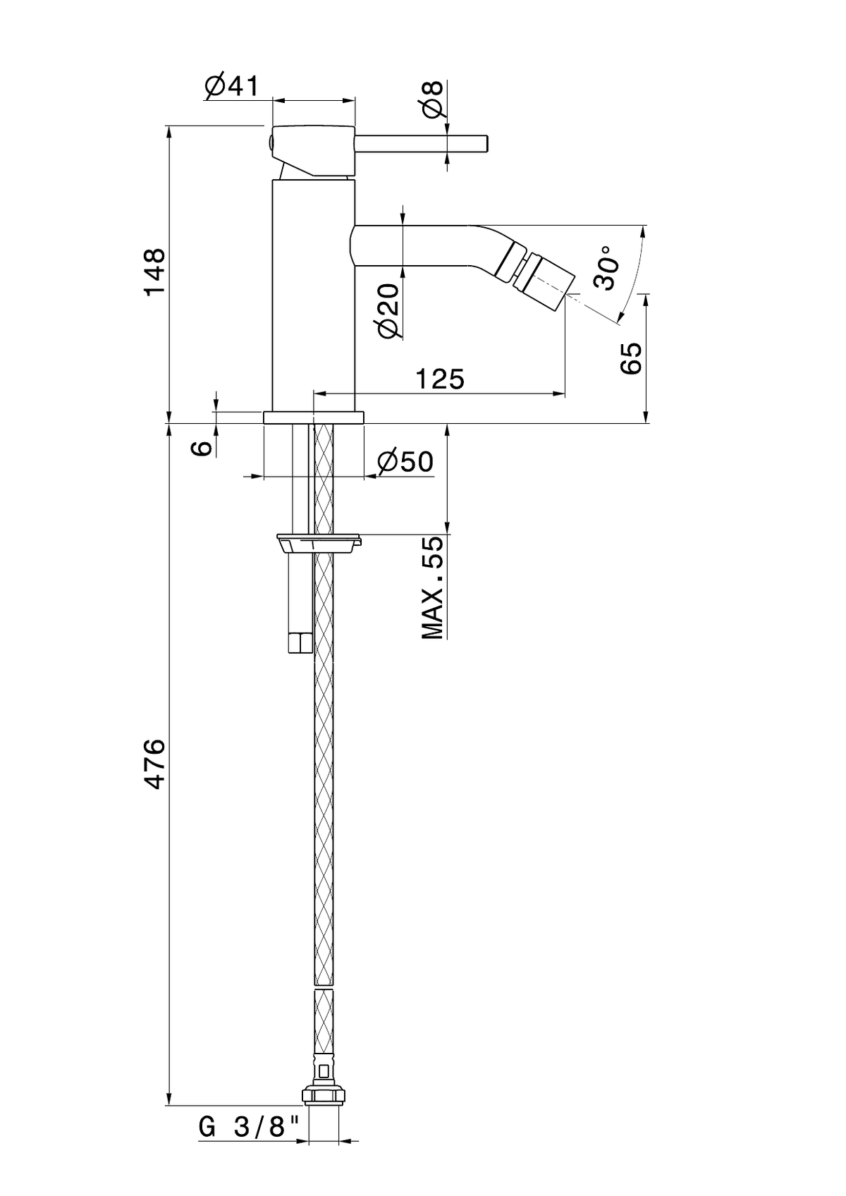 Newform 4219 - disegno tecnico