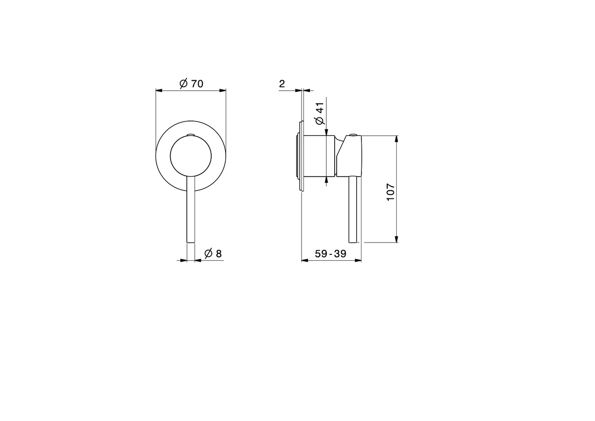 Newform 4265E - disegno tecnico