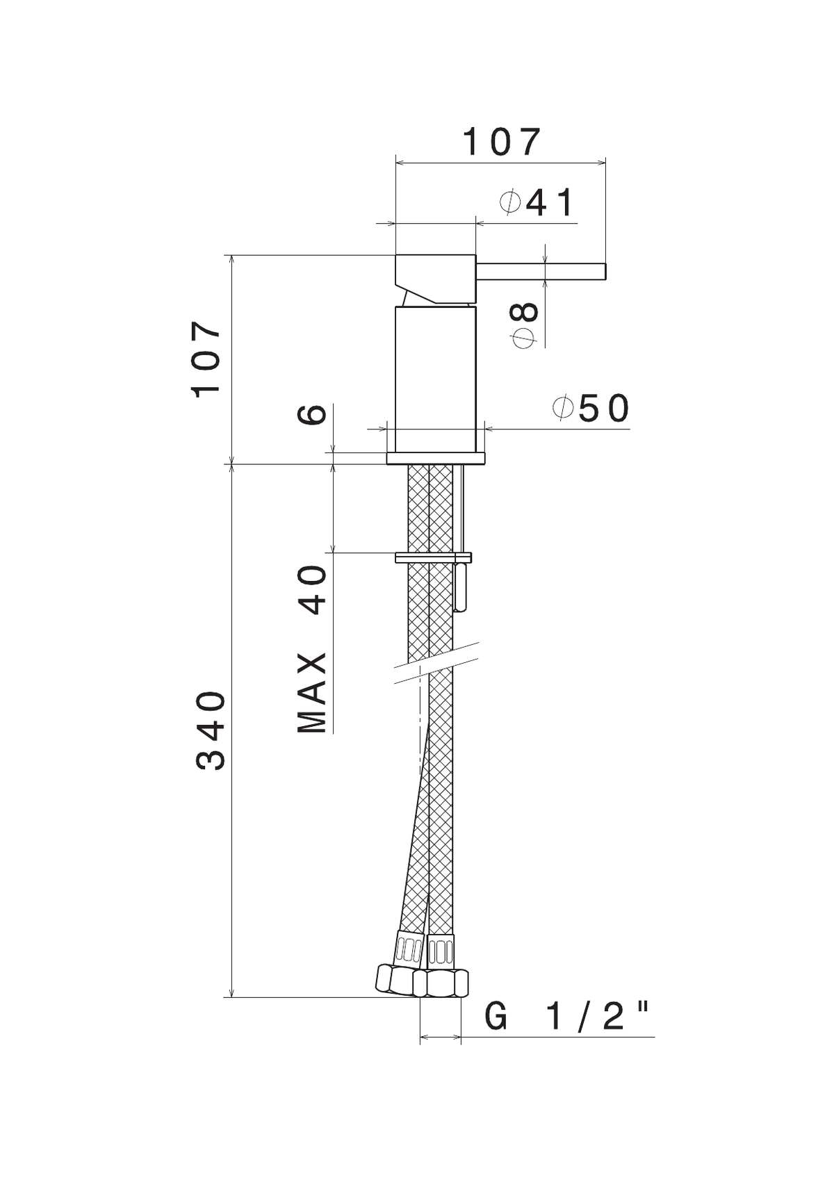 Newform 4289 - disegno tecnico