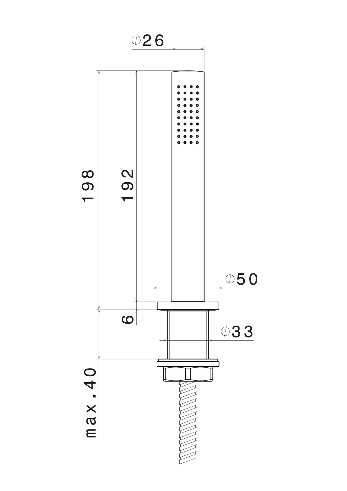 Newform 4297 - disegno tecnico
