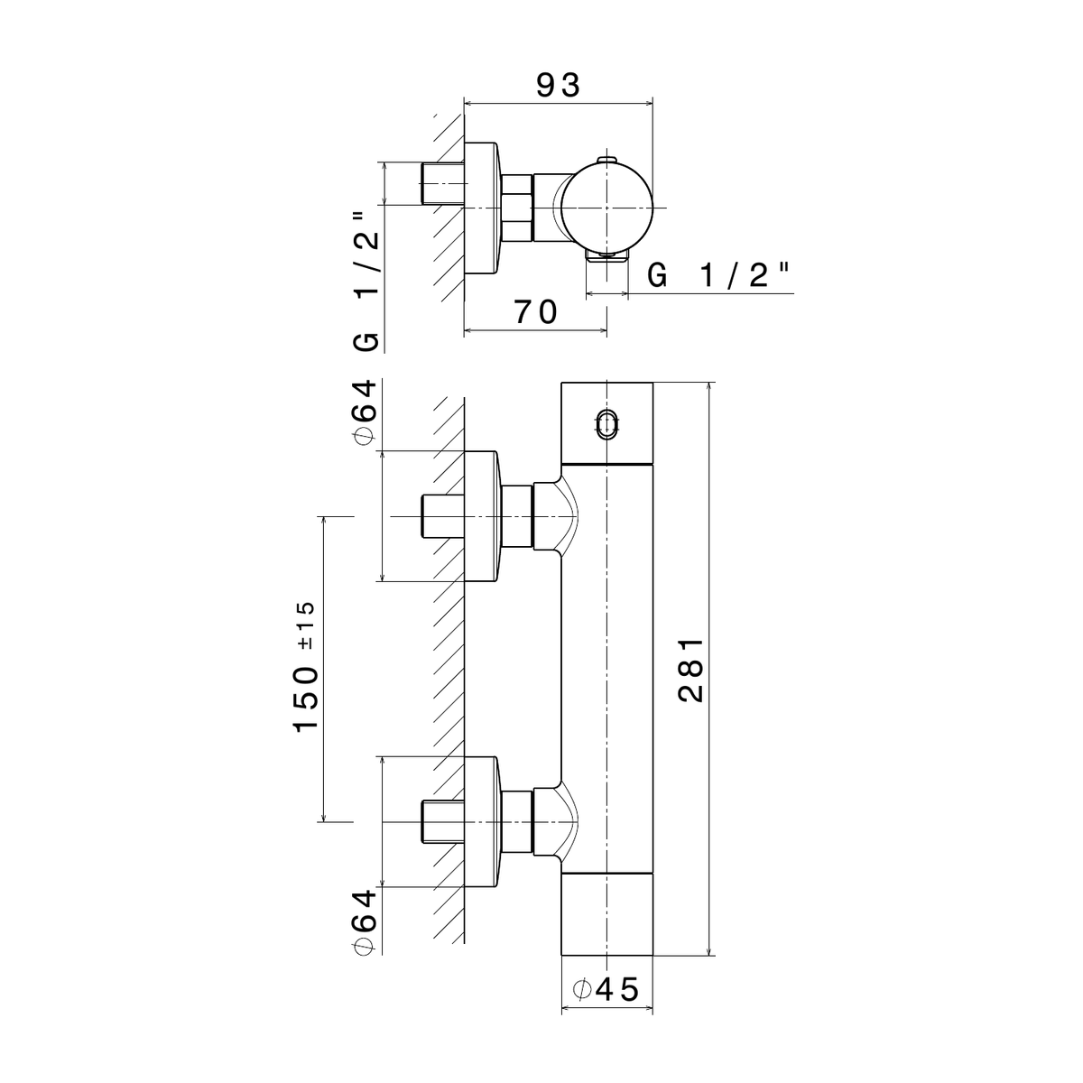 Newform 474 - disegno tecnico
