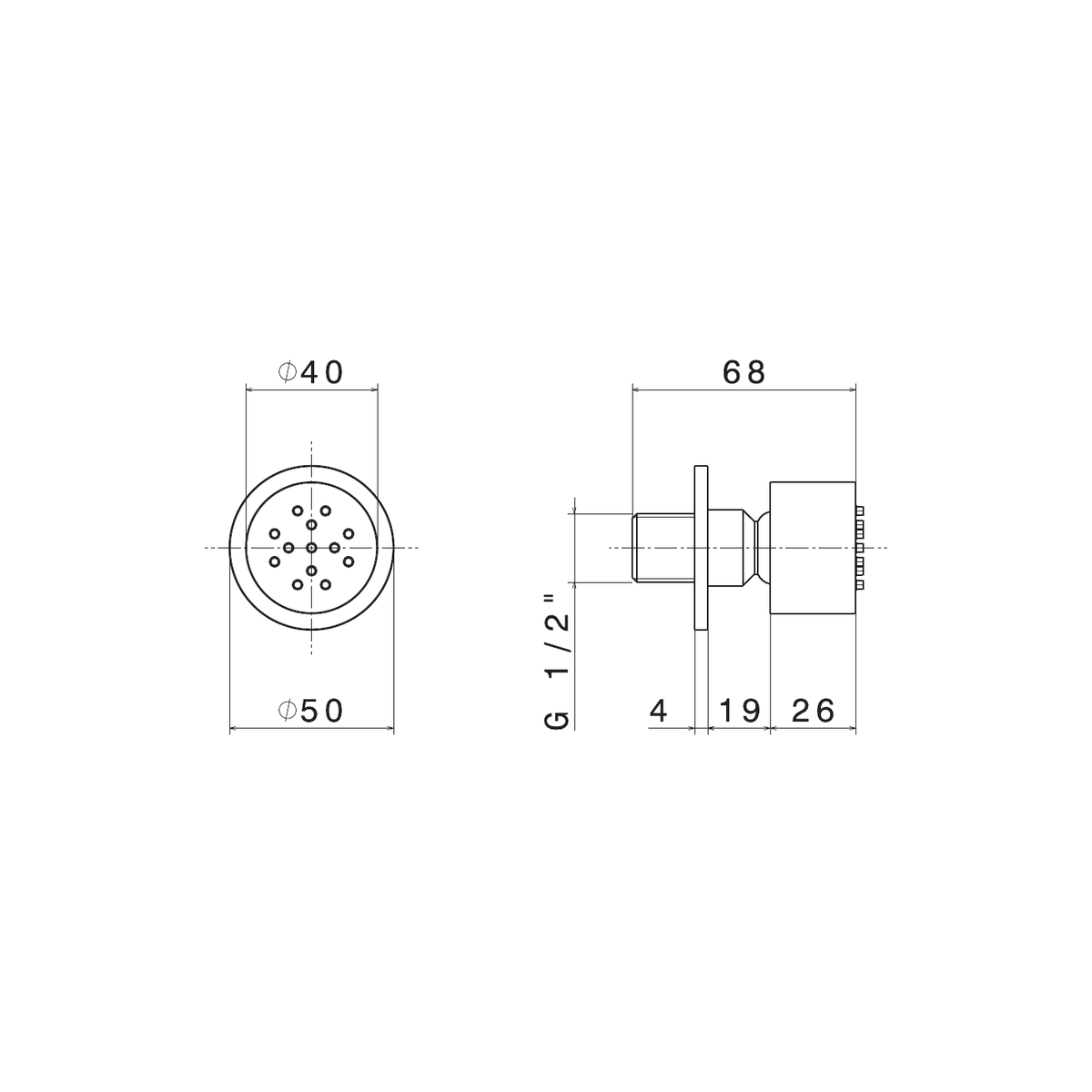 Newform 553 - disegno tecnico