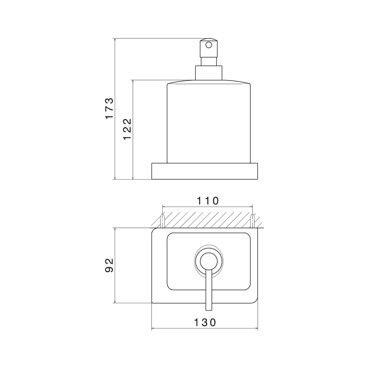 Newform 62910 - disegno tecnico
