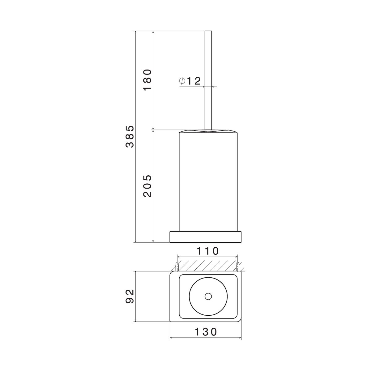 Newform 62915 - disegno tecnico