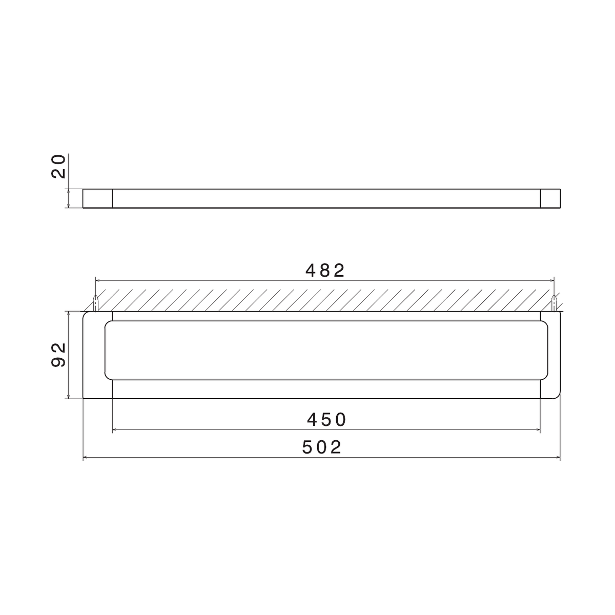 Newform 62928 - disegno tecnico